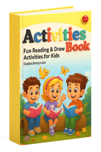 Activities book Fun Reading for Kids.
